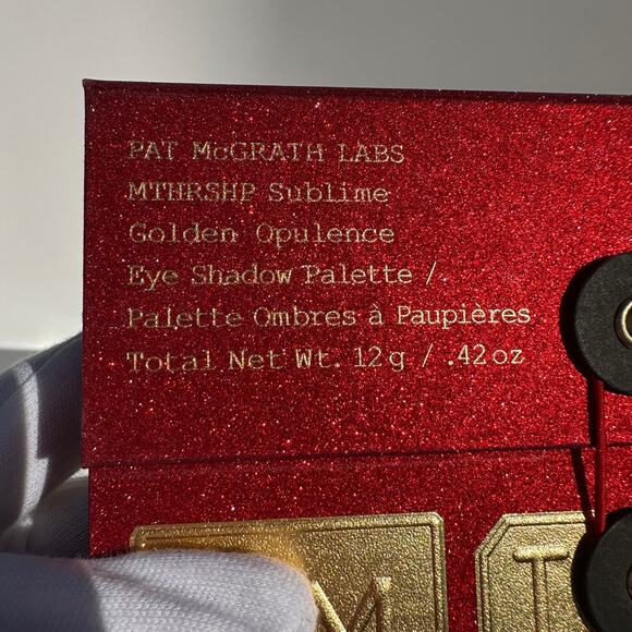 Pat McGrath Labs Limited Edition MTHRSHP Golden Opulence Eyeshadow Palette 6 Pan - Picture 15 of 16
